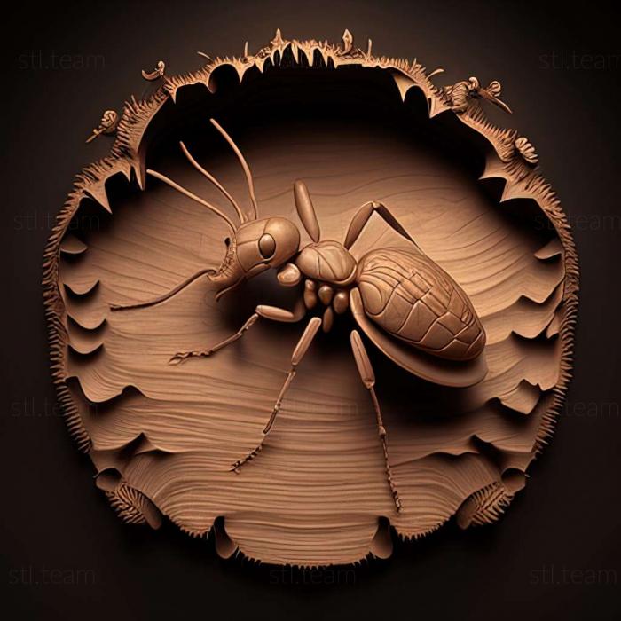 3D model Pheidole nana (STL)